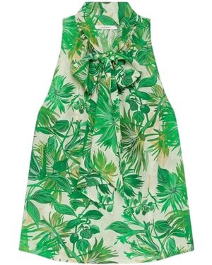 Maliparmi Top En Tanktops Van Polyester - Groen