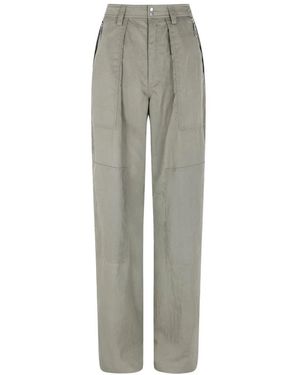 Rabanne Straight Pants - Gray
