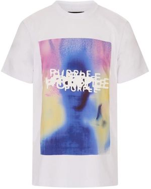 Purple Brand T-Shirts - Blue