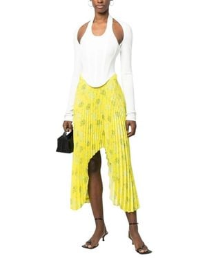 ROKH Midi Skirts - Giallo