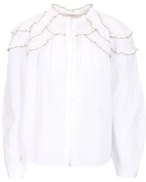 Isabel Marant Christa Bluse - Weiß