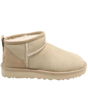UGG Schoenen ,Suède Classic Ultra Mini - Naturel