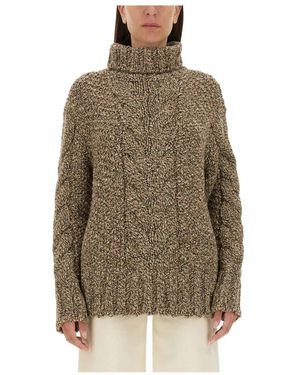 Kiton Turtlenecks - Marrón