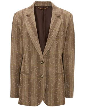 Victoria Beckham Blazers - Brown