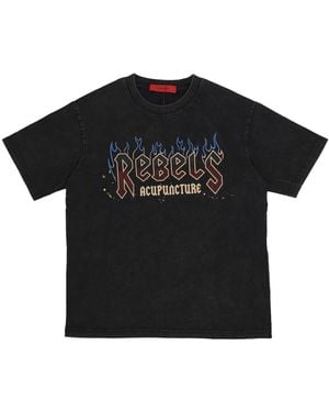 Acupuncture T-Shirts - Black