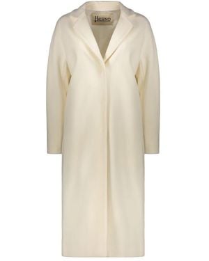 Herno Single-Breasted Coats - Neutro