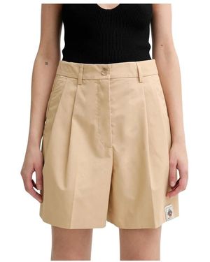 Bally Gekreukte Shorts - Naturel