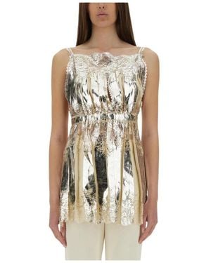 Rabanne Blouses - Metallic