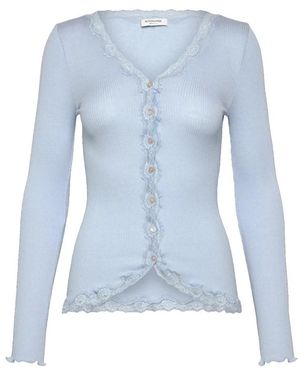 Rosemunde Truien & Vesten ,Blauw ,Gebreid Vest