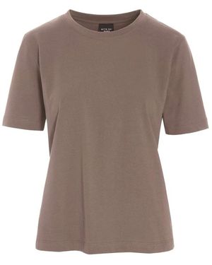 Bitte Kai Rand Tops ,Bruin ,Katoen Eenvoudig En Heerlijk Basic T-Shirt Met Korte Mouwen