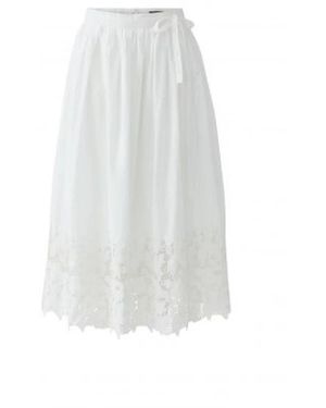 Ouí Midi Skirts - Blanco