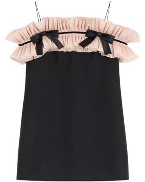 Valentino Short Dresses - Black
