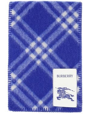 Burberry Winter Scarves - Blue