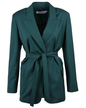 Max Mara Jassen ,Groen ,Wol Talento Blazer