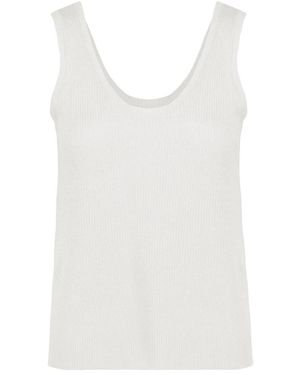 Bomboogie Linen Top - Wit