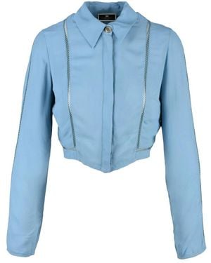 Elisabetta Franchi Shirts - Blue