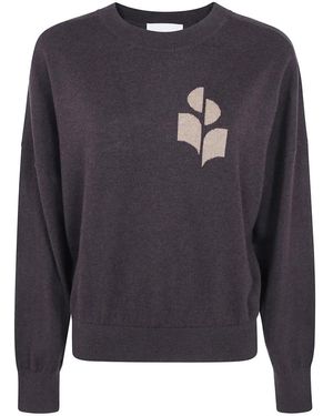 Isabel Marant Truien & Vesten ,Bruin ,Round-Neck Truien - Blauw