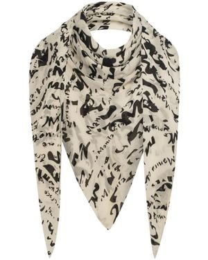 Manila Grace Winter Scarves - Wit