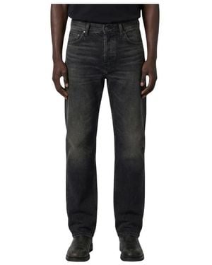 Haikure Jeans ,Zwart ,Katoen Blake Straight Fit Jeans
