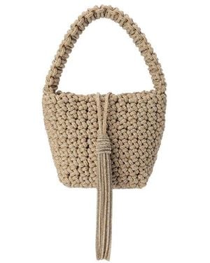 HIBOURAMA Handbags - Metallic
