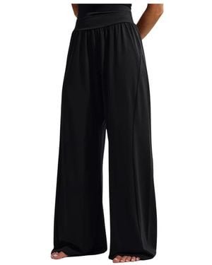 Nike Zenvy Wide-Leg Pants - Zwart
