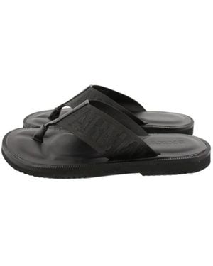 Armani Flip Flops - Black