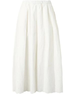 Weekend by Maxmara Midi Skirts - Blanco