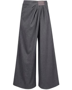 Souvenir Clubbing Wide Trousers - Grey