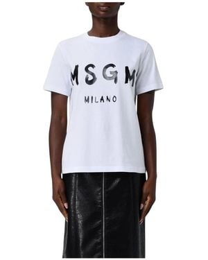 MSGM T-Shirts - White