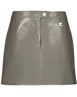 Courreges Reedition Minirok - Grijs
