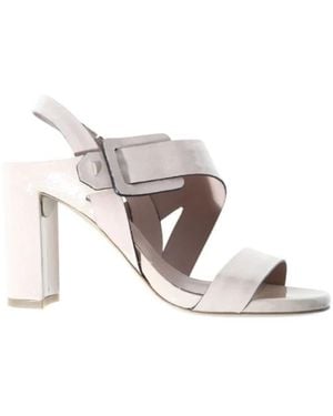 Roberto Del Carlo High Heel Sandals - Blanco