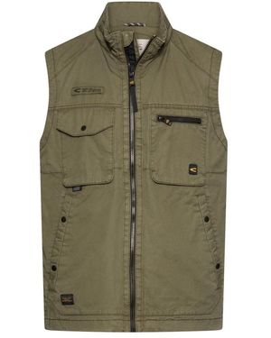 Camel Active Outdoor Vest Met Binnenzakken - Groen
