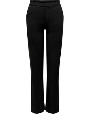 Jacqueline De Yong Slim-Fit Trousers - Black
