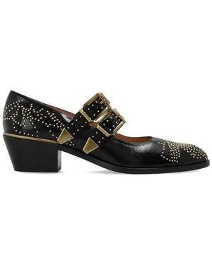 Chloé Court Shoes - Black