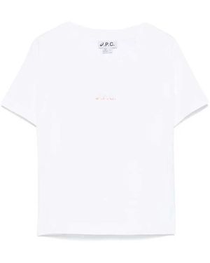A.P.C. T-Shirts - Blanco