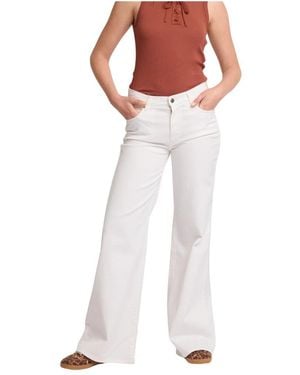 Kocca Flared Jeans - White