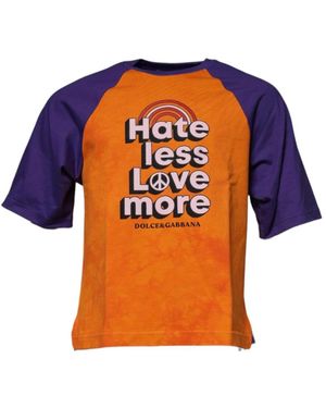 Dolce & Gabbana T-Shirts - Orange