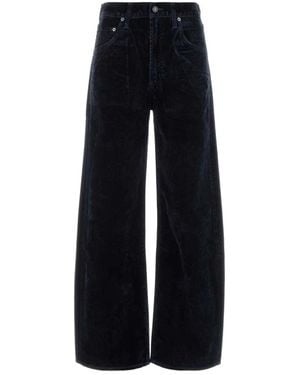 Agolde Wide Trousers - Black