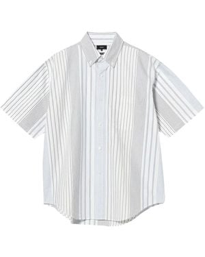 Beams Plus Short Sleeve Shirts - Azul
