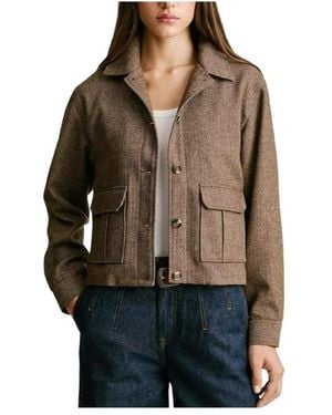 Pepe Jeans Light Jackets - Brown
