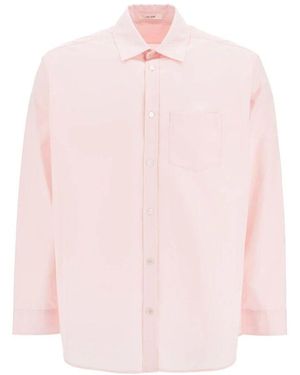 The Row Lässiges Baumwollhemd Für Männer - Pink