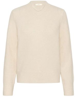 Inwear Round-Neck Knitwear - White