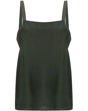 Fabiana Filippi Sleeveless Tops - Green