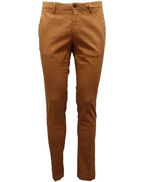Mason's Slim-Fit Pants - Brown