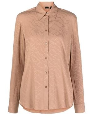 Pinko Elegante Seiden Damenbluse - Pink