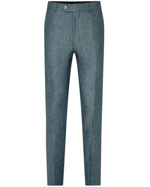 Oscar Jacobson Suit Trousers - Blue