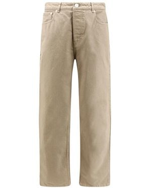 Ami Paris Straight Jeans - Natural