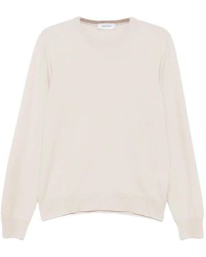 Gran Sasso Round-Neck Knitwear - Bianco