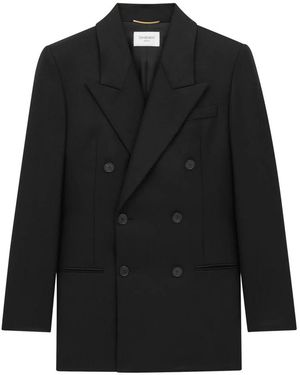 Saint Laurent Blazers - Negro