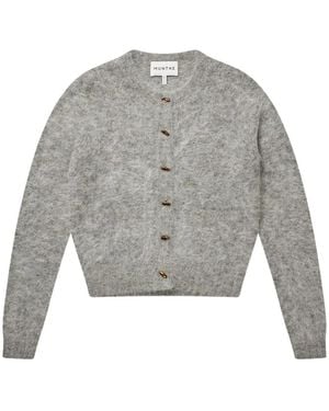 Munthe Truien & Vesten ,Grijs ,Ovilla Knit